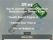 Tablet Screenshot of juv.org